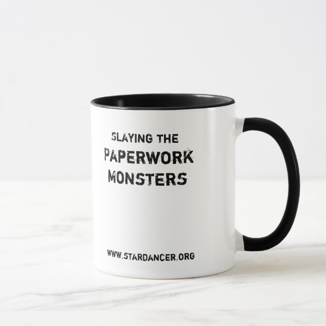Massacre de la tasse de monstre d'écritures (Droite)