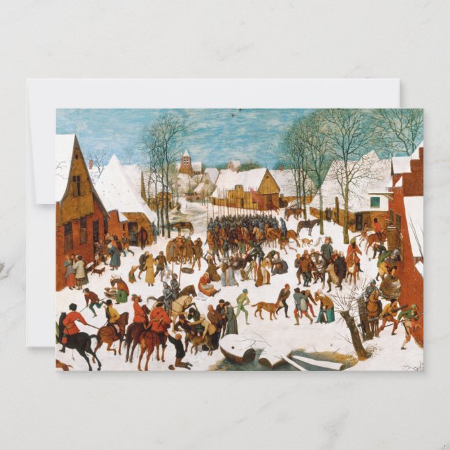 Massacre des Innocents par Pieter Bruegel (Devant)