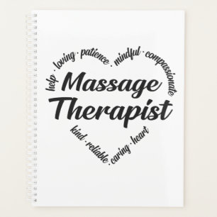Massage Thérapiste Mot de coeur Nuage