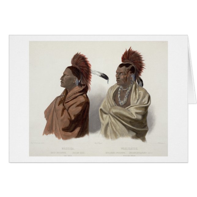 Massika, un Indien de Saki, et Wakusasse, un (Devant horizontal)