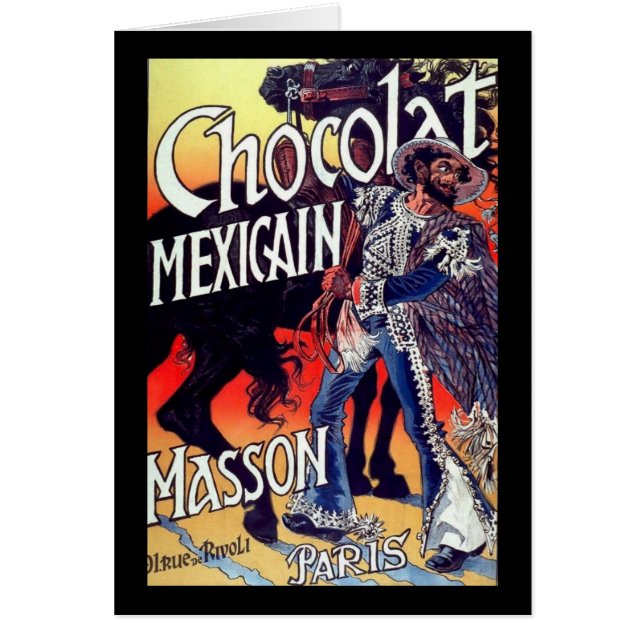 Masson Mexican Chocolate Vintage Ad (Devant)