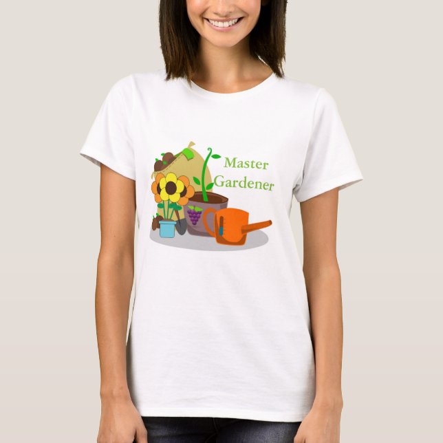 Master Gardener T-shirt de base pour femmes (Devant)