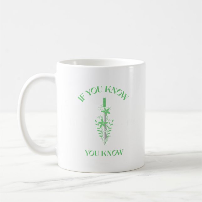 Master Video Game Sword IYKYK Mug (Gauche)
