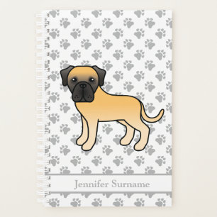 Mastiff Anglais Fauve Chien de Dessin Animé Mignon