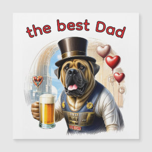 Mastiff Dogue anglais meilleur Papa fête des pères