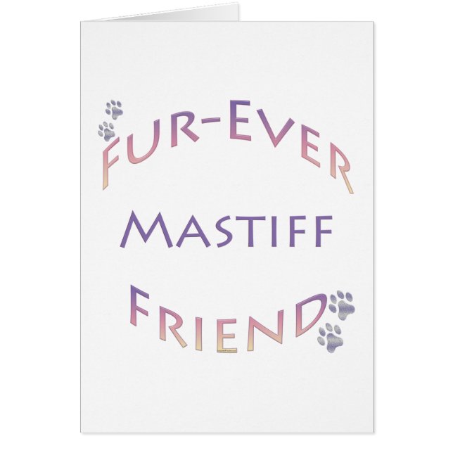 Mastiff Furever (Devant)
