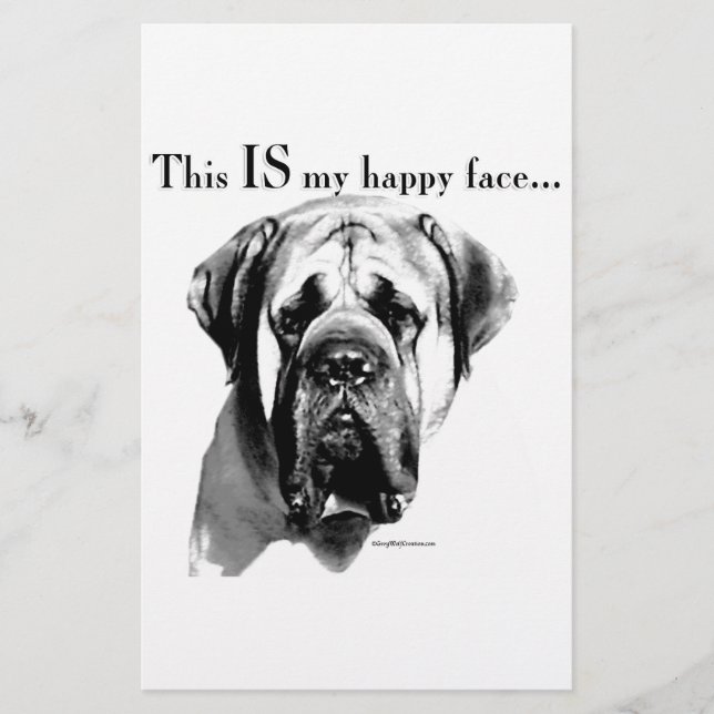 Mastiff Joyeux visage (Devant)