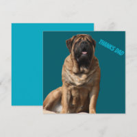 Mastiff Meilleurs amis de la fête des pères 
