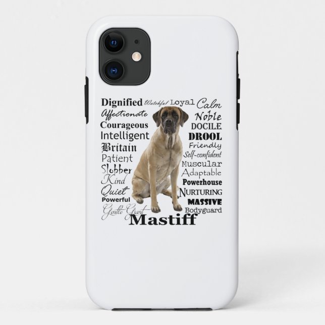 Mastiff Traite le Coque Smartphone (Dos)