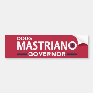 Mastriano pour Sticker pare-chocs du gouverneur -