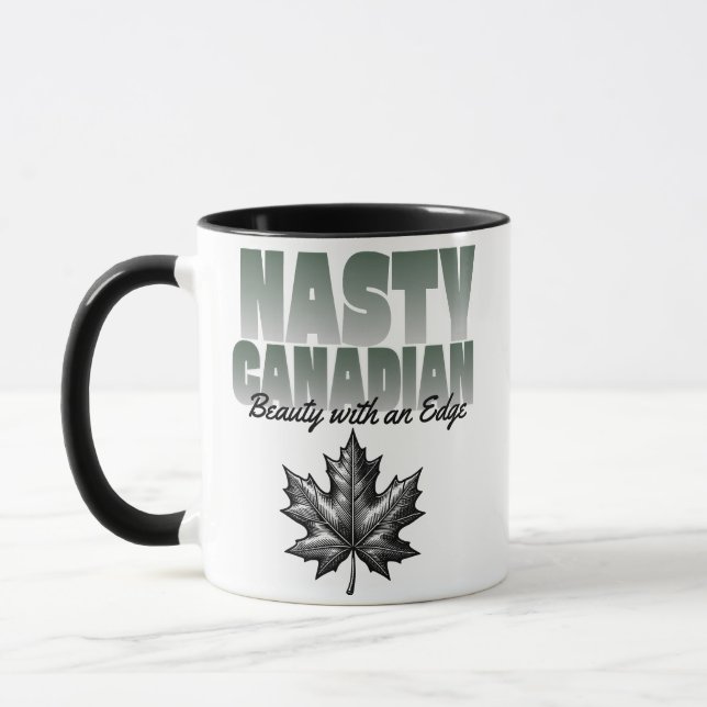 Masty Canadian Maple Leaf Mug (Gauche)