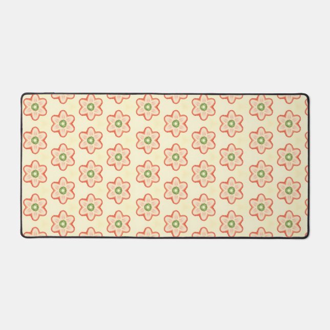 Mat de bureau à fraise moderne rétro (Recto)