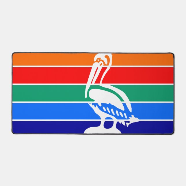 Mat de bureau avec drapeau de Saint-Pétersbourg (Recto)