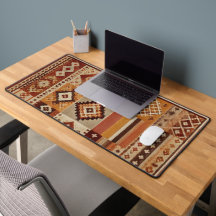 "Mat de bureau berbère de luxe - Une touche intemp