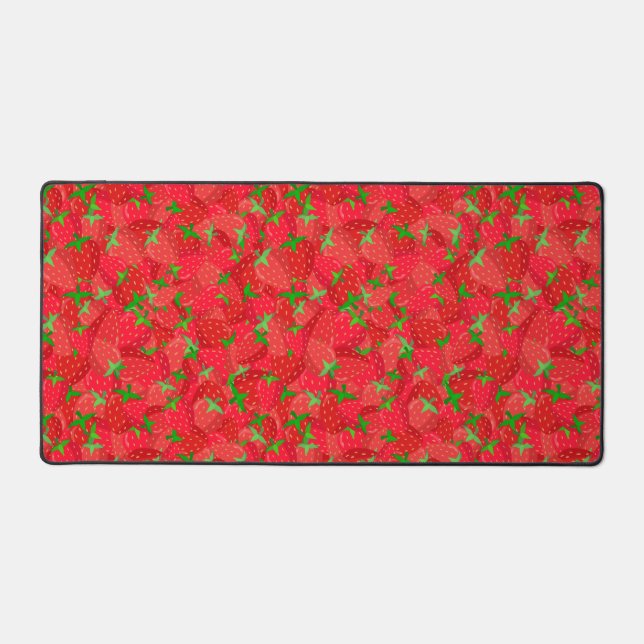 Mat de bureau de fraise Medley (Recto)