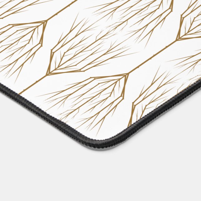 Mat de bureau des arbres d'hiver (Coin)