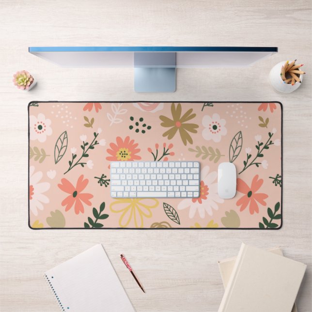 Mat de bureau en fleurs Primavera (Bureau 1)