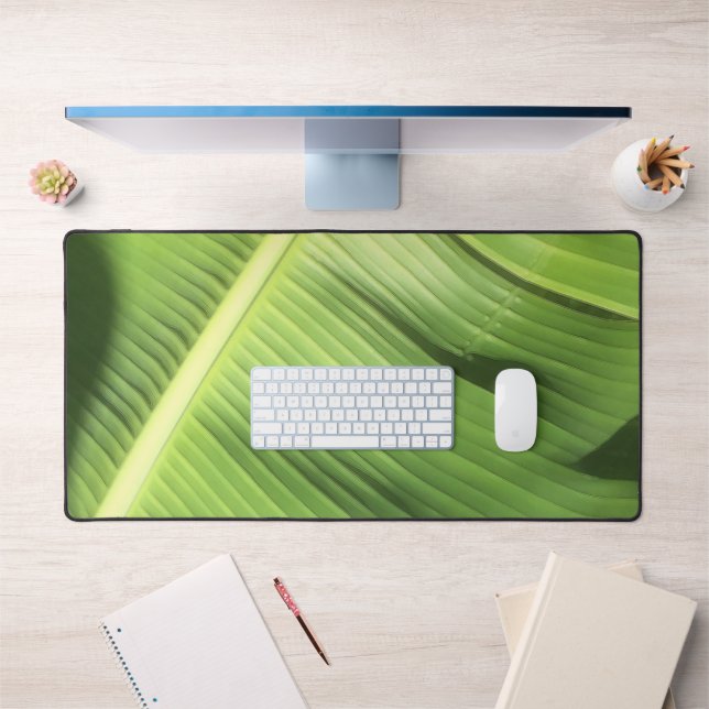 Mat de bureau feuille banane (Bureau 1)