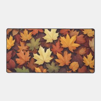 Mat de bureau feuille d'automne