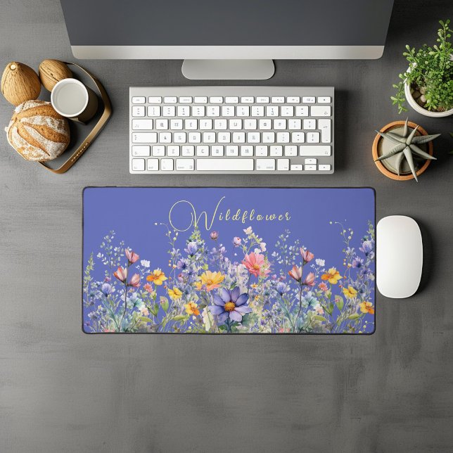 Mat de bureau Fleur sauvage coloré (Créateur téléchargé)