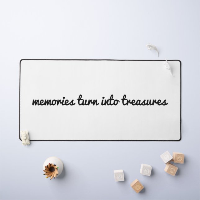 Mat de bureau Memories (Tableau pour enfants)