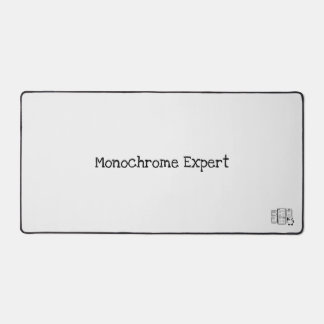 Mat de bureau Monochrome Expert pour concepteurs