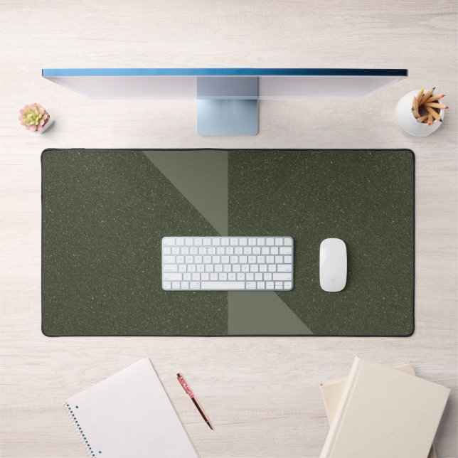 Mat de bureau Moss Green Angled Panel - Personnali (Bureau 1)