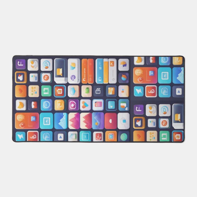 Mat de bureau personnalisé (Recto)