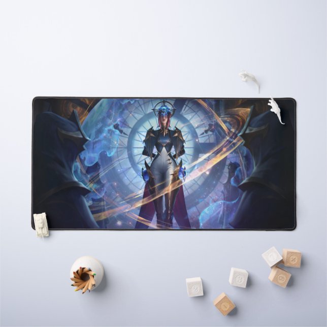 Mat du bureau de jeux d'ombre en acier | Esthétiqu (Tableau pour enfants)