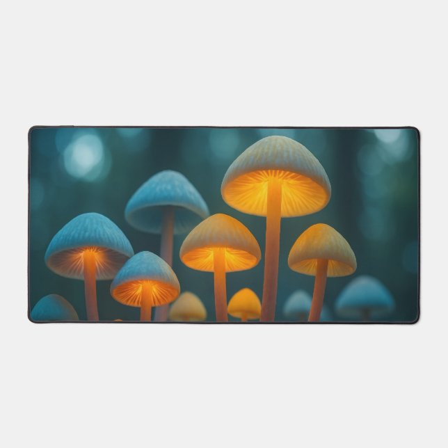 Mat du bureau des champignons bioluminescents (Recto)