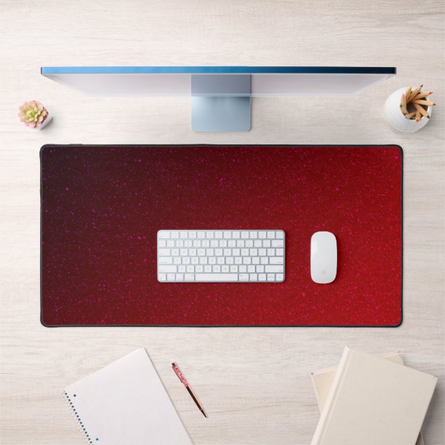 Mat Nebula Red Desk personnalisé - Cosmic & Bold (Bureau 1)