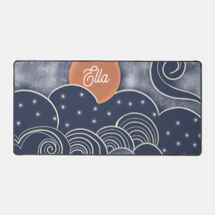 Mat Whimsical Night Sky Desk