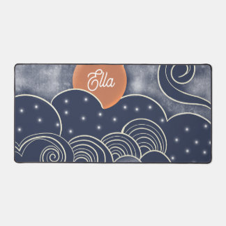 Mat Whimsical Night Sky Desk