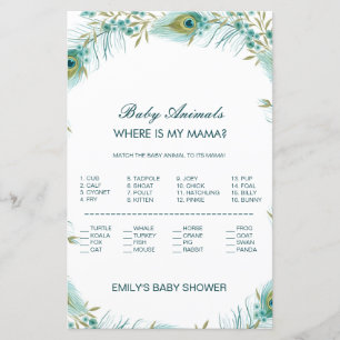 Match animal bébé modifiable, où est maman avec ré