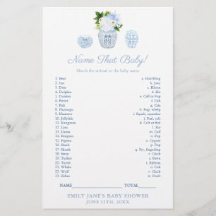 Match Baby Animal Avec Maman Classy Shower Game Ca