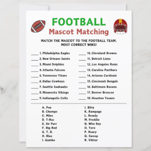 Match de jumelage Mascotte de football