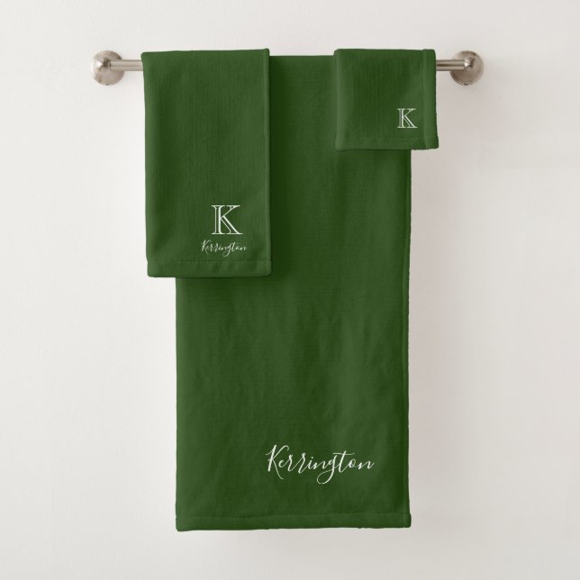 Match minimal Forest Green de couleur de (En situation)