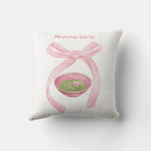 Matcha Girl Coussin