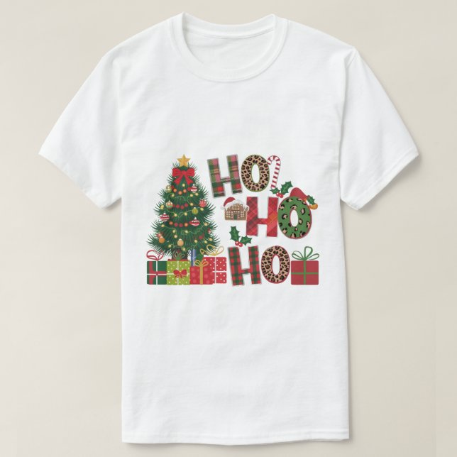 Matching Family Christmas T-Shirt | Festive Holida (Design devant)
