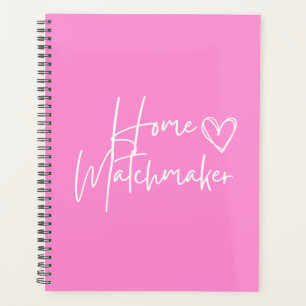 Matchmaker de maison rose customisé