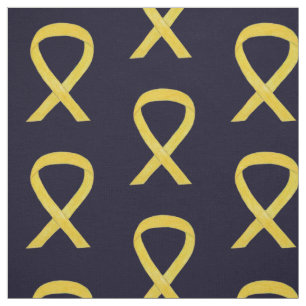 Matériau de tissu d'art de ruban de sensibilisatio
