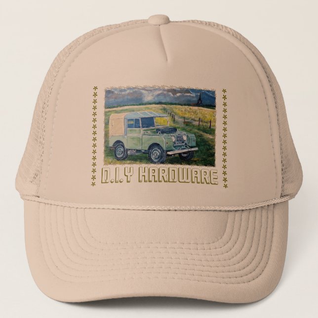 Matériel de BRICOLAGE : Casquette de camionneurs (Devant)