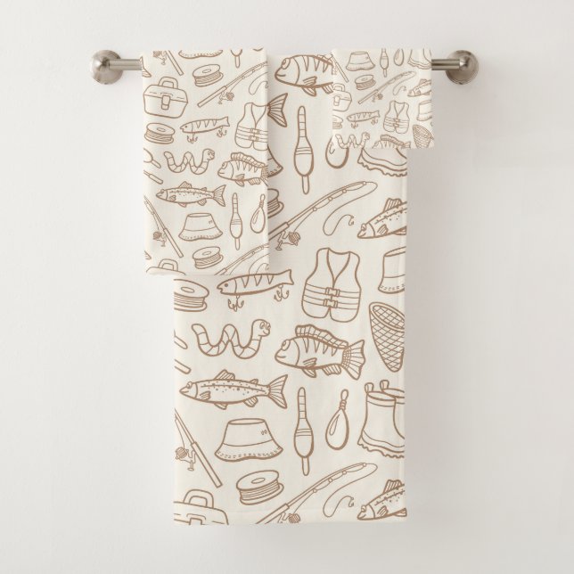 Matériel de pêche pour enfants pêcheur à la pêche  (En situation)