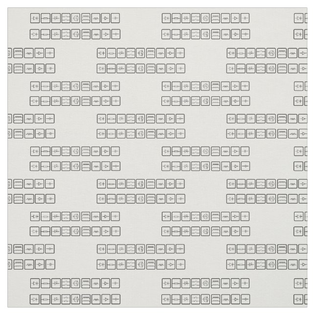 Matériel électrique de tissu de conception de (Échantillon)