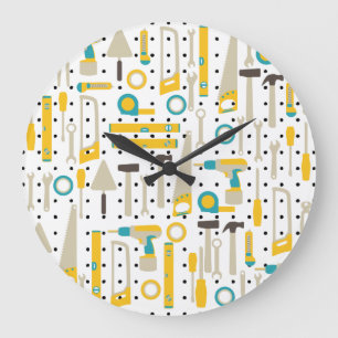 Matériel et outils de construction Horloge murale