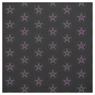Matériel noir de tissu d'autel de pentagramme