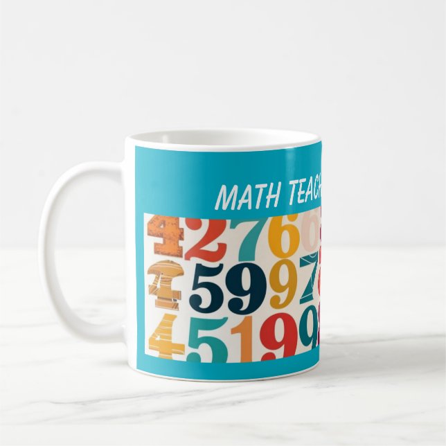 Math enseignant cadeau Mug (Gauche)