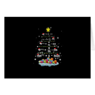 Math Enseignant Noël Arbre drôle Noël Math f