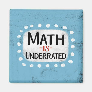 Math est sous-estimé Aimant Réfrigérateur