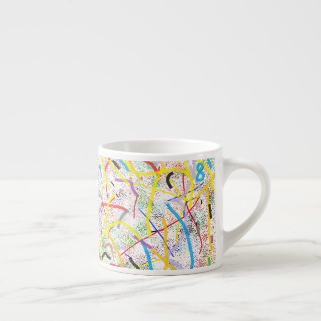 Math fou Funky Espresso Mug (Droite)